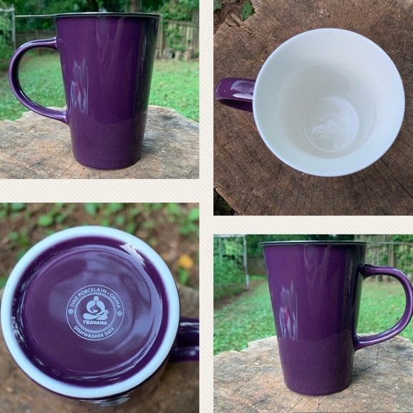 Set of 2 Teavana poinsettia tumble + angle infuser - Picture 3 of 13